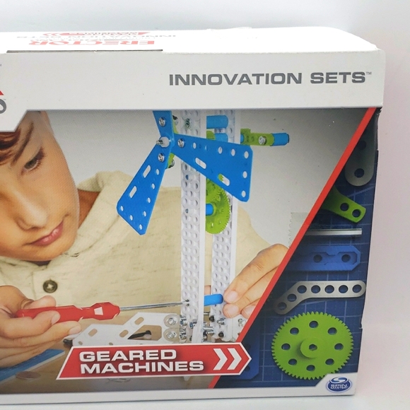 Erector by Meccano Innovation Sets Geared Machines New in Box - Picture 3 of 7